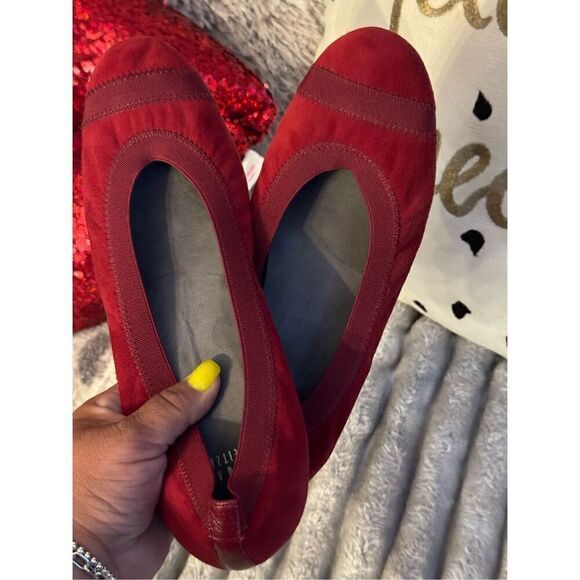 Stuart Weitzman Silver Ballerina flat - Picture 3 of 7